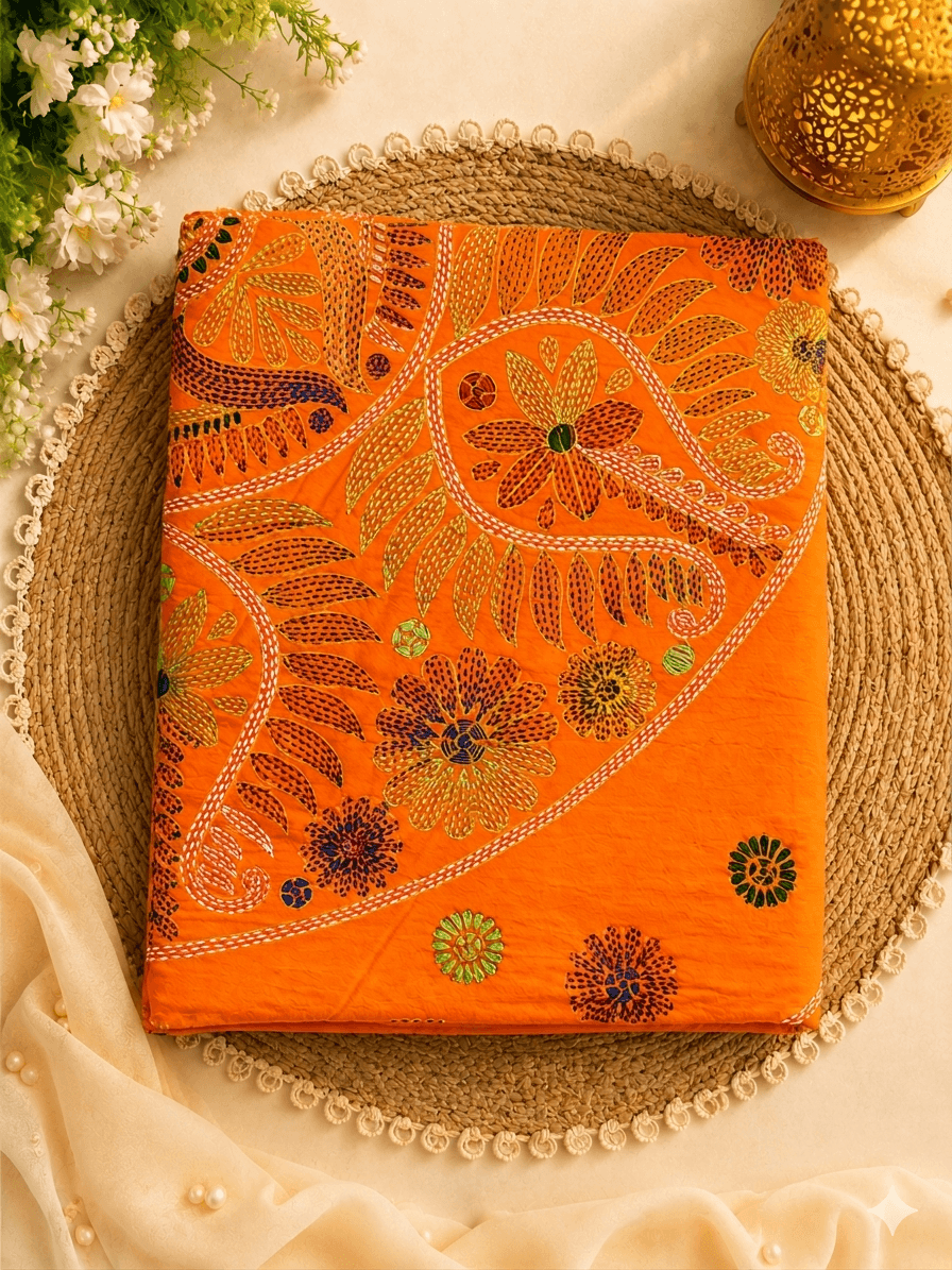 🧵 জামালপুরী — গর্বিত ঐতিহ্যের কাঁথা